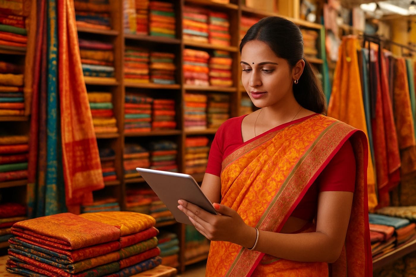 Preventing 2026 Stock Mismatch for Indian Saree Stores - Commmerce retail management India