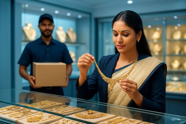 Last-Mile Delivery Software for Indian Jewellery Chains