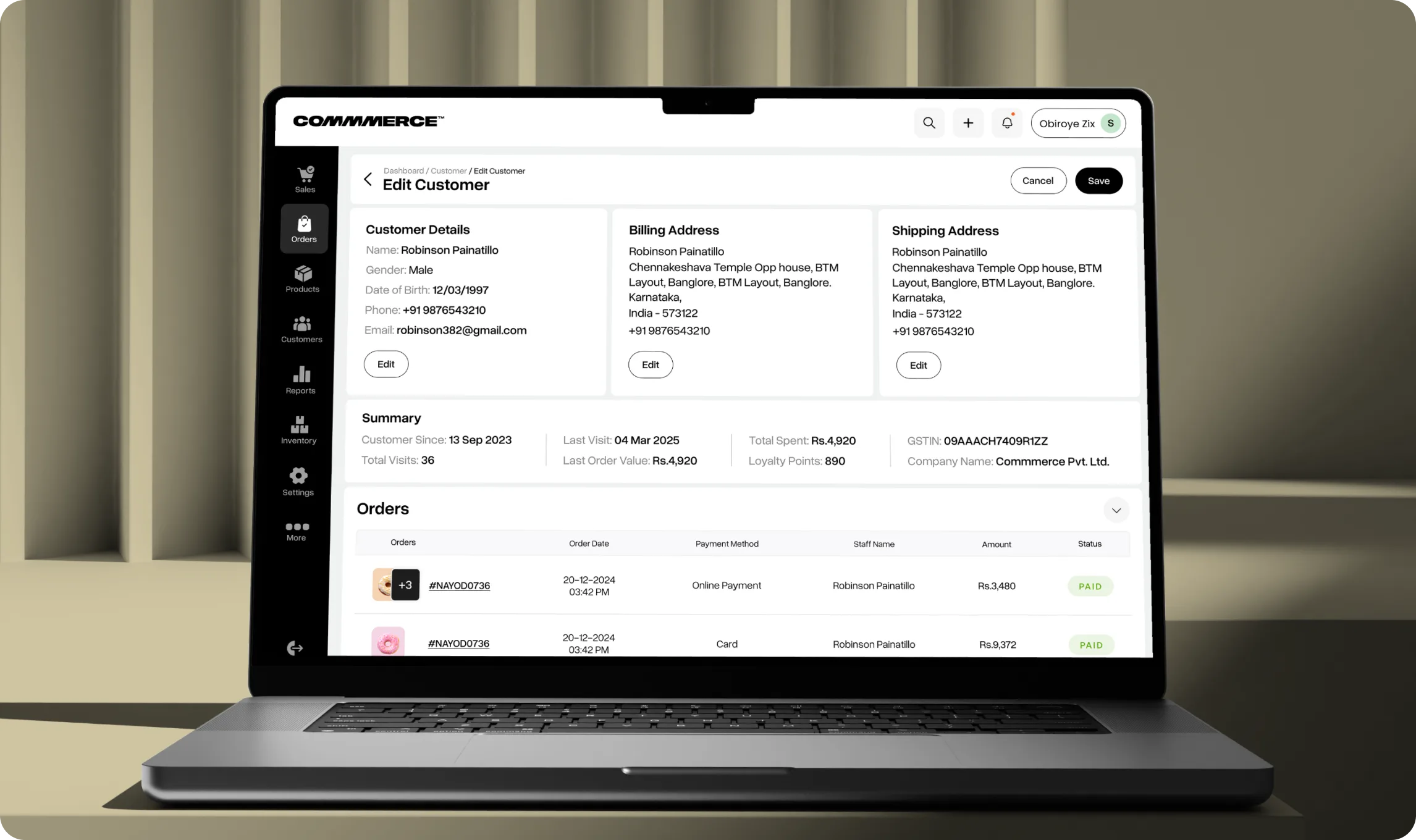 Customer 360 Insights